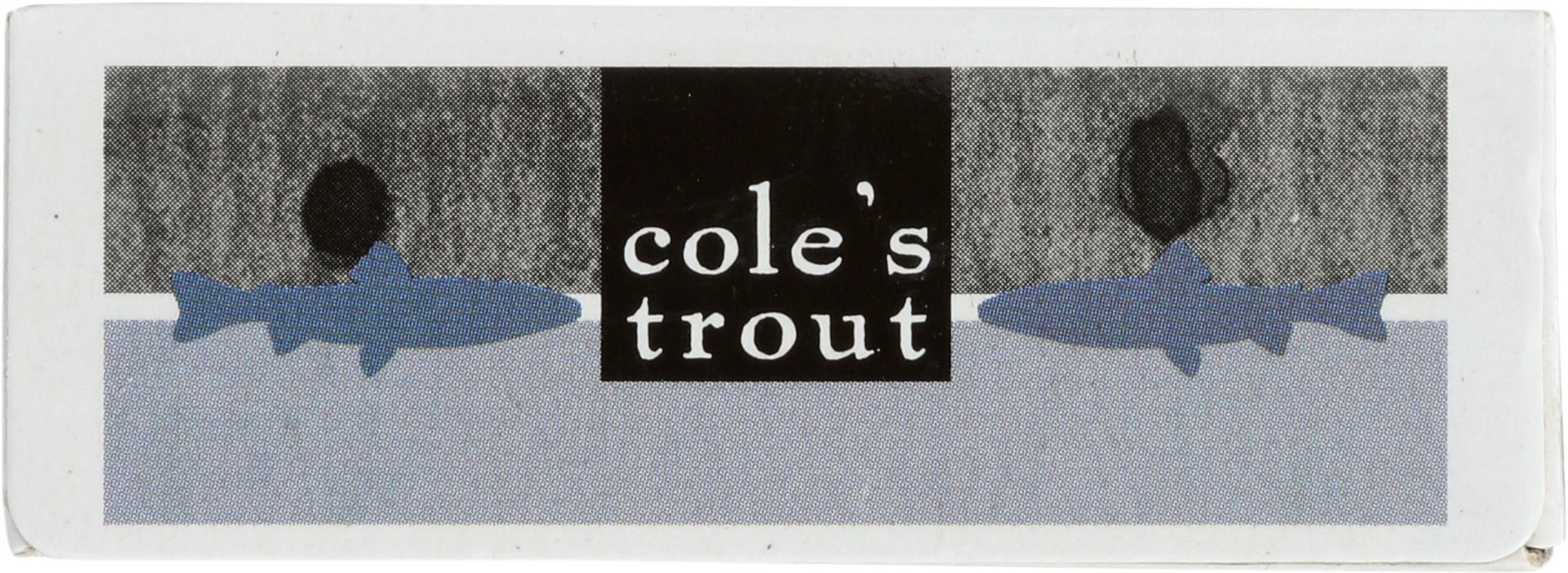 Cole's Trout Applewood Smoked Petite Rainbow In Olive Oil 3.2 Oz Box - 100ct Case