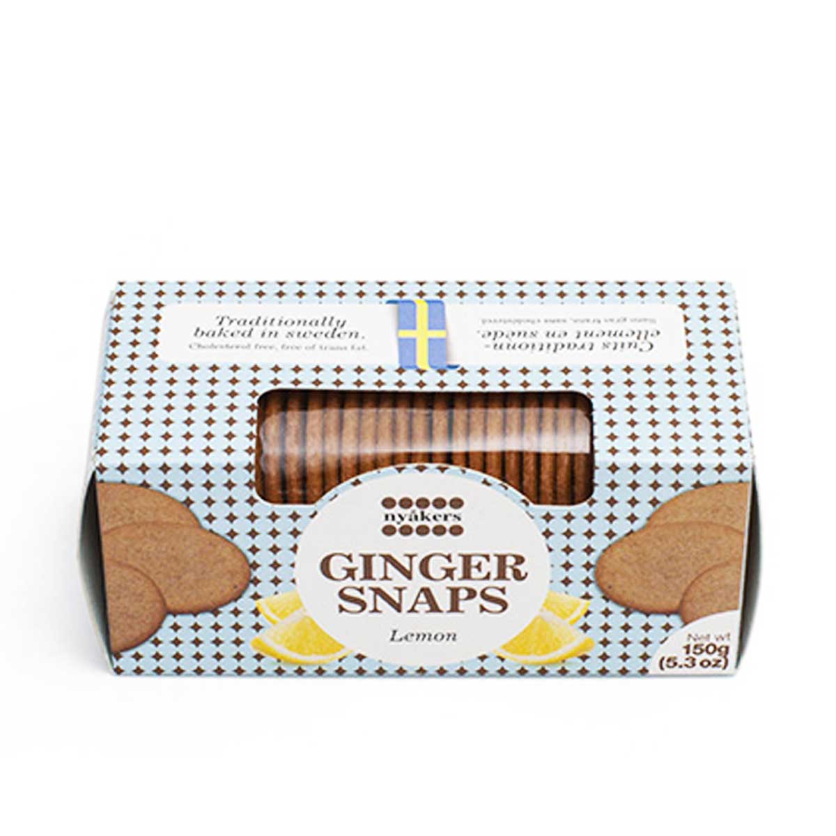 Nyakers Lemon Snaps