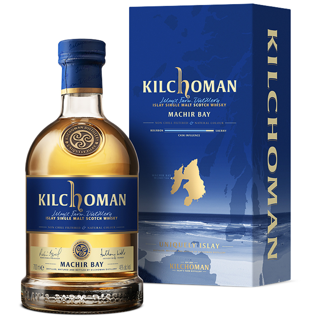 Kilchoman Machir Bay Single Malt Islay Scotch Whisky 750 Ml