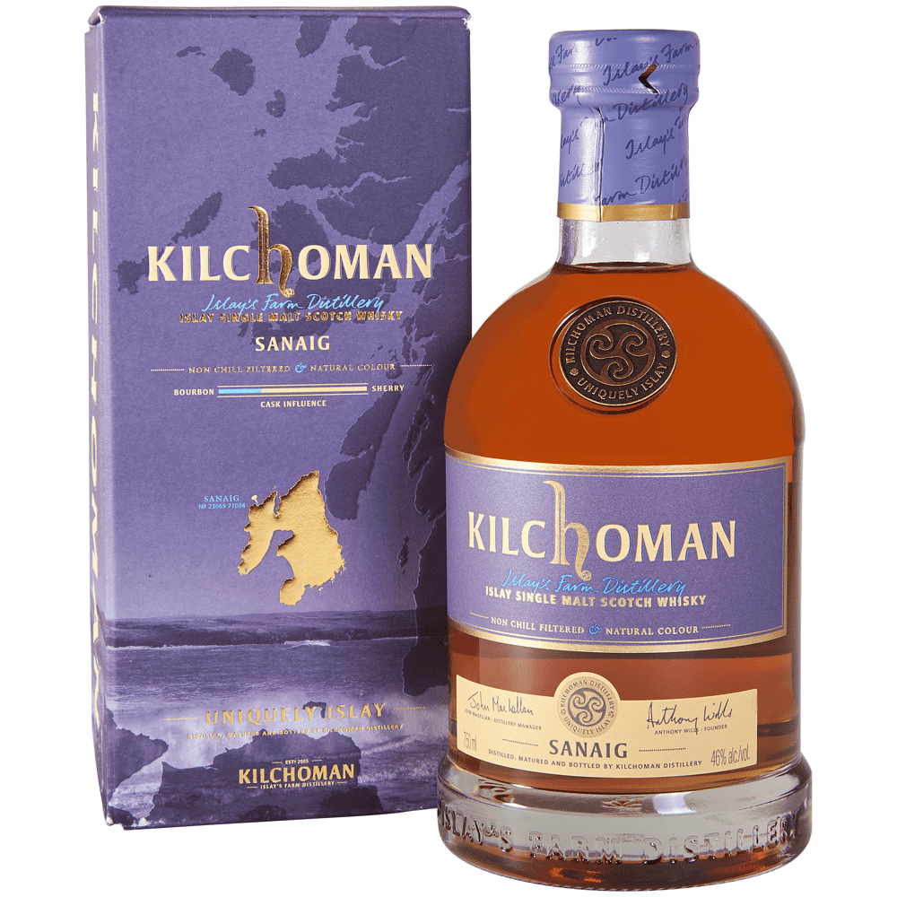 Kilchoman Sanaig Islay Single Malt Scotch Whisky