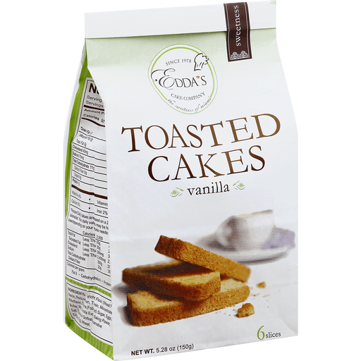 Edda's Toasted Cakes, Vanilla