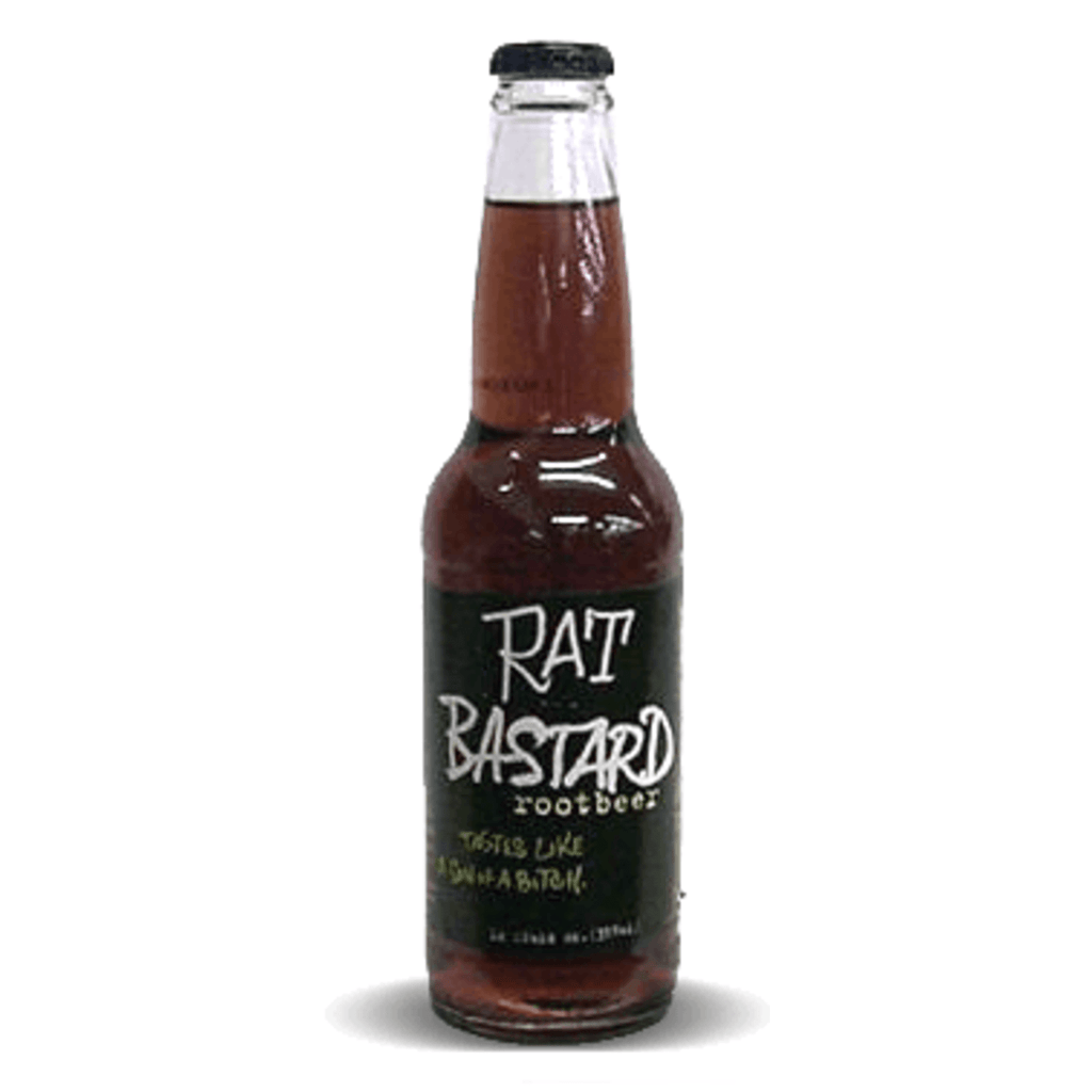 Real Soda in Real Bottles Rat Bastard Root Beer 355ml