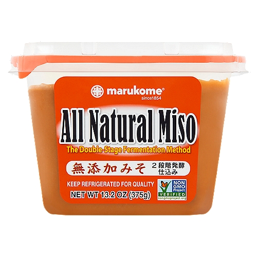 Marukome All Natural Miso, 13.2 Oz