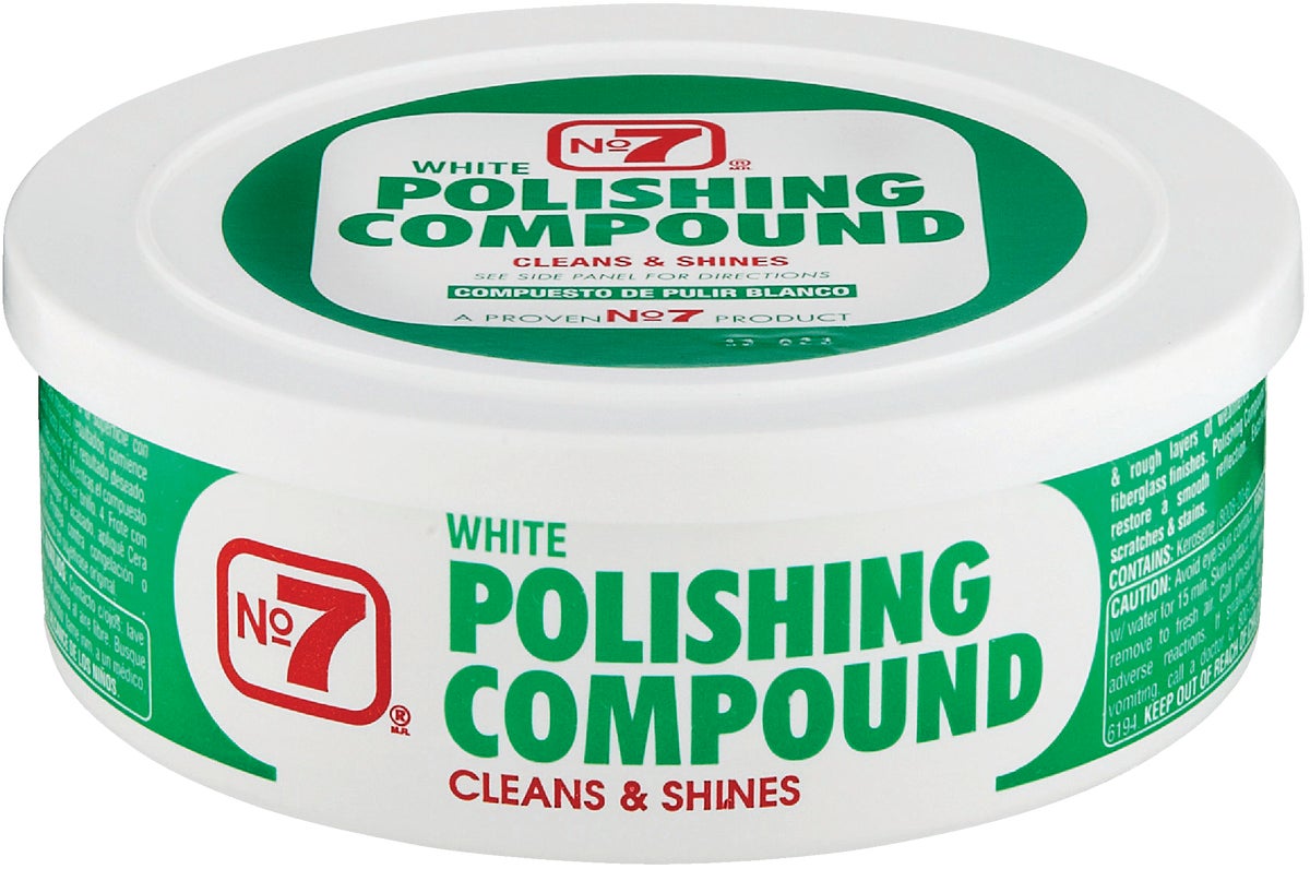 No. 7 07610 10 Oz. Paste White Polishing Compound AMR-NTP07610