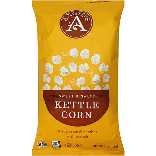 Angies Kettle Corn, Sweet & Salty