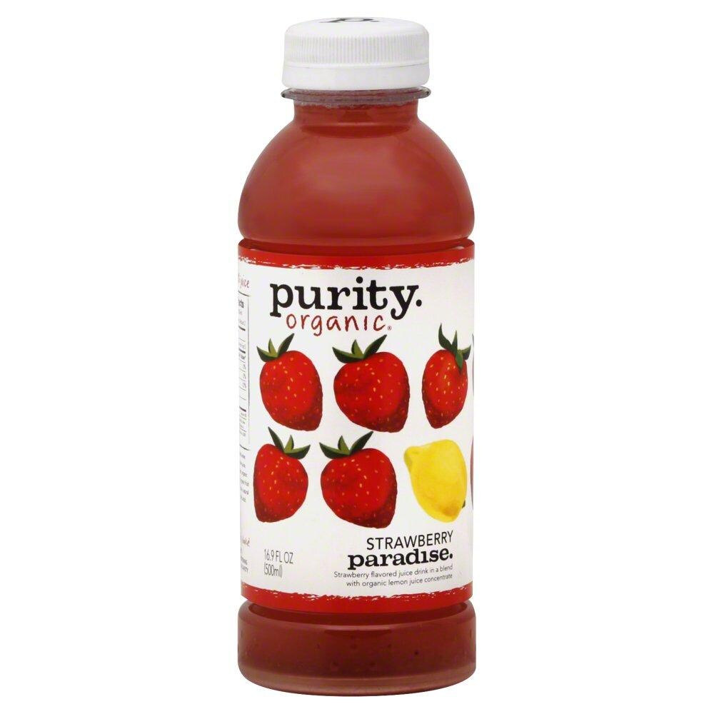 Purity Organic Juice Drink Strawberry Paradise