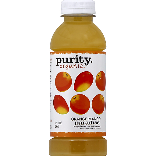 Purity Organic Juice Drink, Orange Mango Paradise