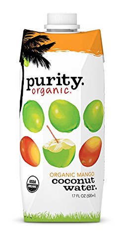 PURITY ORGANIC: Water Coconut Mango Organic, 17 Oz