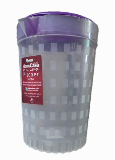 Hemisphere Hemicasa Plastic Pitcher 67oz - 2l /36