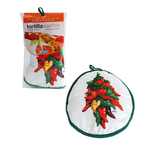 The FoodWarmer Company 12" - Insulated Fabric Pouch - Keeps Warm For One Hour After Just 45 Microwave Seconds (Ristra)