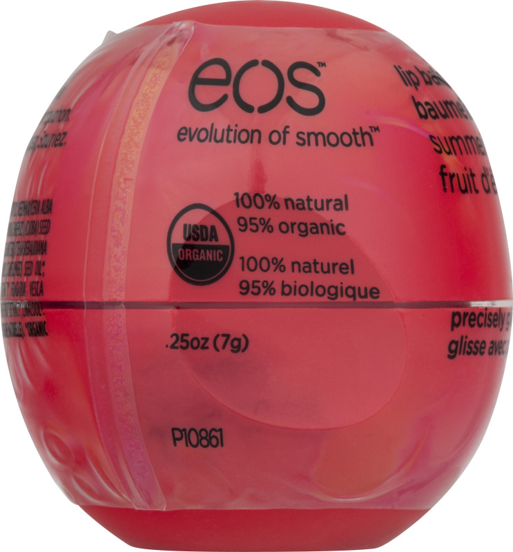 eos Summer Fruit Lip Balm Smooth Sphere - 0.25 Oz, (EOS)