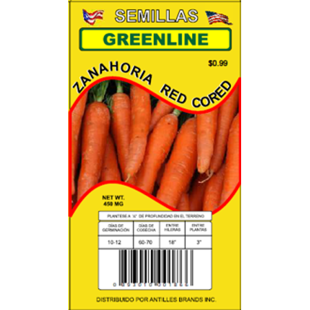 Semillas Zanahoria Red Core