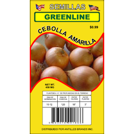 Semillas Cebolla Amarilla