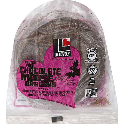 Liz Lovely Cookies, Gluten Free, Chocolate Fudge 6.3 Oz
