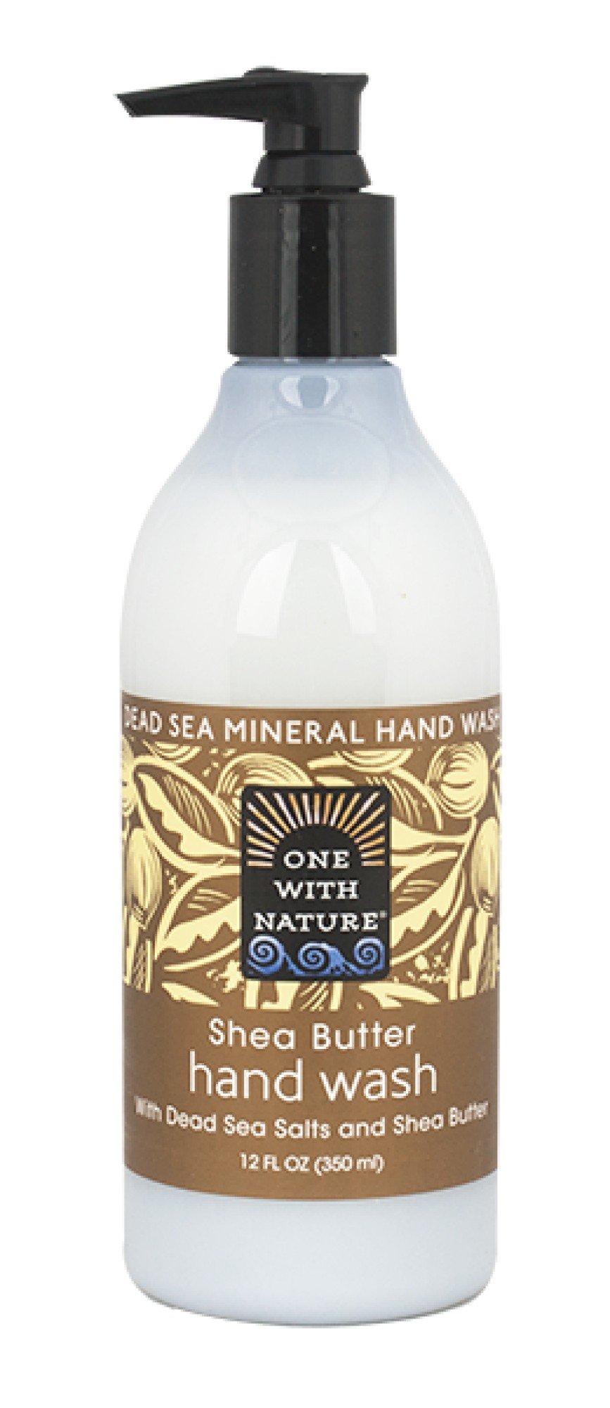 One With Nature Dead Sea Mineral Moisturizing Hand Wash Shea Butter - 12 Fl Oz