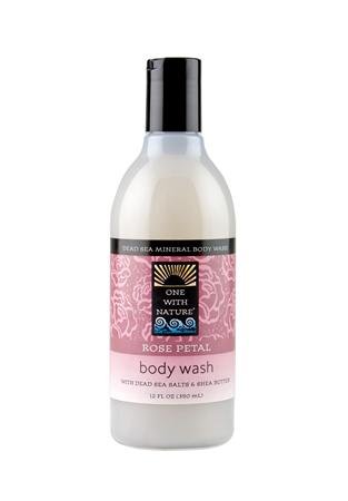 Dead Sea Body Wash Rose 1x12 Fluid Oz Each By ONE WITH NATURE