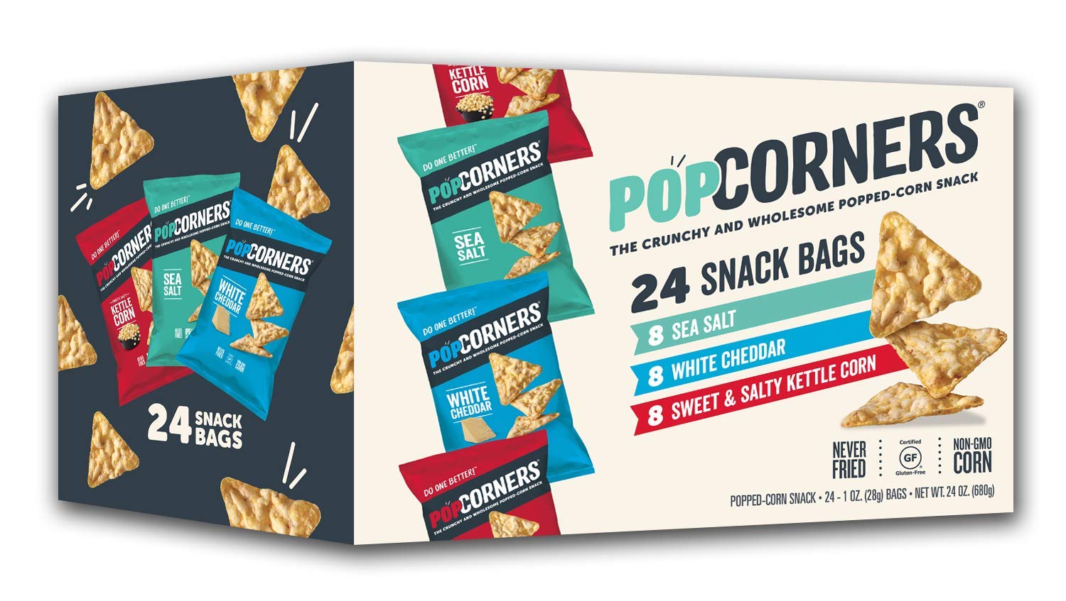 Popcorners Variety Pack, 24count, 1count