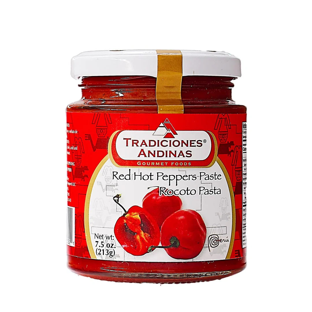 Tradiciones Andinas Pepper Paste, Red Hot 7.5 Oz