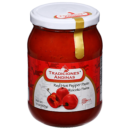 Tradiciones Andinas Pepper Paste, Red Hot 15 Oz