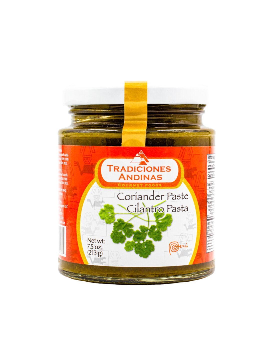 Tradiciones Andinas Coriander Paste – Cilantro Pasta (213g)