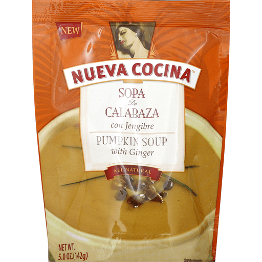 Nueva Cocina Pumpkin Soup With Ginger