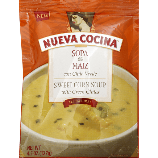 Nueva Cocina Sweet Corn Soup - With Green Chiles 4.50 Oz