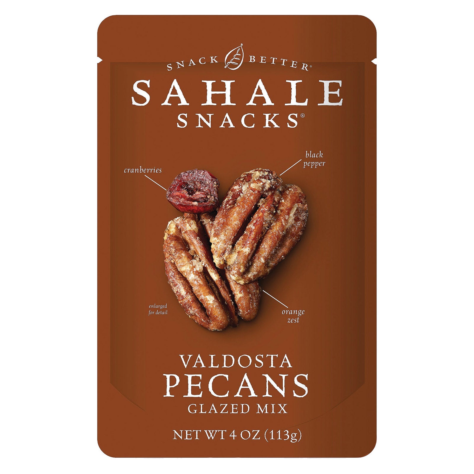 Sahale Snacks Valdosta Pecans Glazed Mix, 4 Ounces
