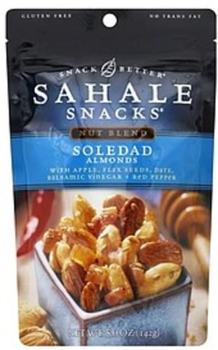 Sahale Snacks Nut Blend Soledad Almonds With Apple, Flax Seeds, Date, Balsamic Vinegar + Red Pepper