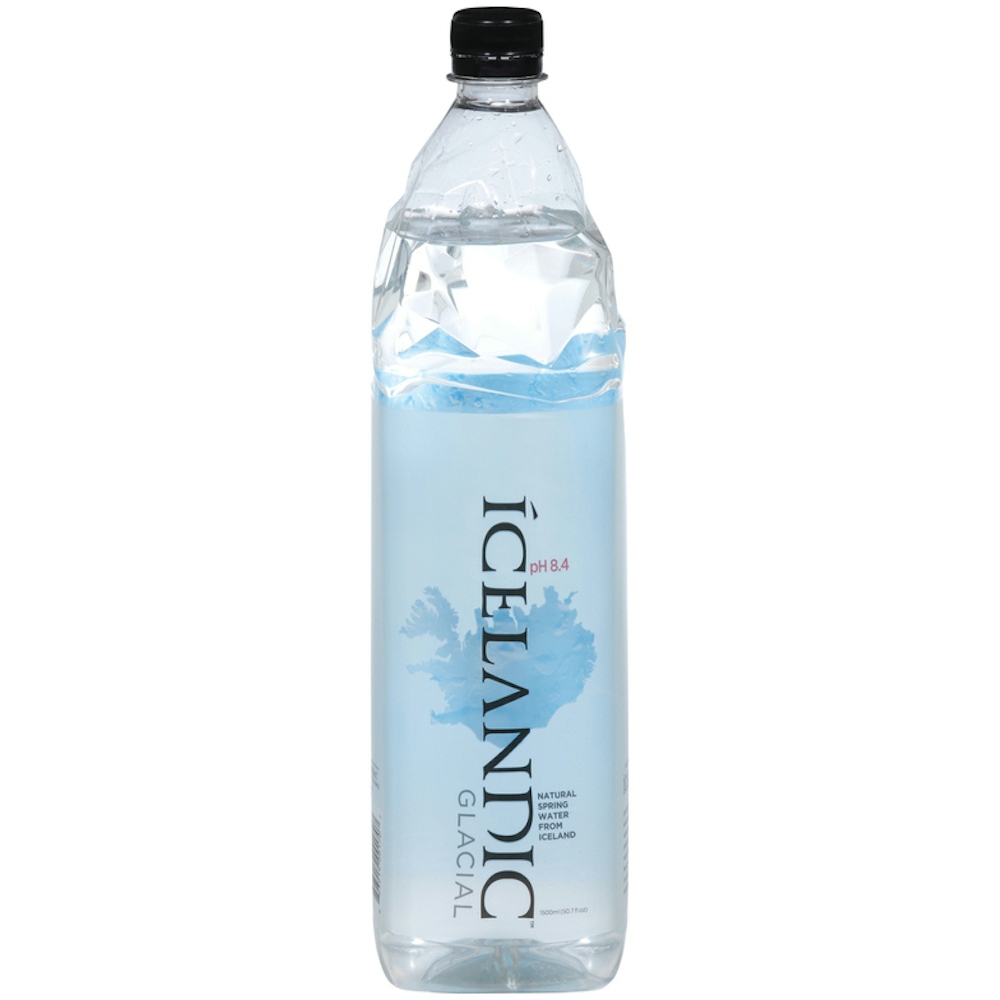 Icelandic Glacial Spring Water, Natural, pH 8.4 50.7 Fl Oz