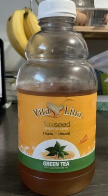 Vitalina Flaxseed Green Tea 32.00 Fl Oz