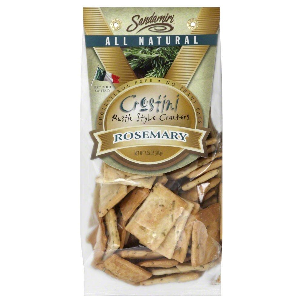 Sandamiri Crostini Rustic Style Crackers Rosemary