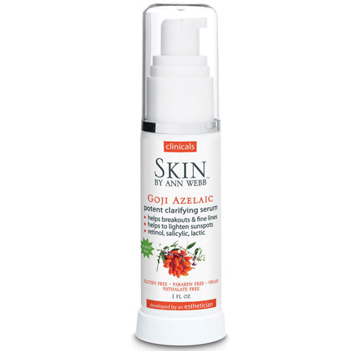 Skin By Ann Webb Goji Azelaic Potent Clarifying Serum 1 Oz