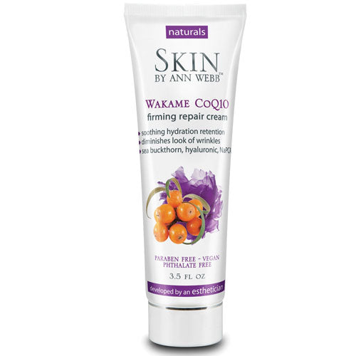 Skin By Ann Webb Wakame CoQ10 Firming Repair Cream Chamomile 3.5 Oz