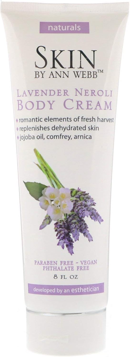 Skin By Ann Webb Body Cream Lavender Neroli 8 Fl Oz