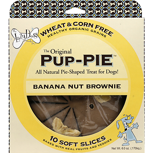 Lazy Dog Treat For Dogs, Banana Nut Brownie