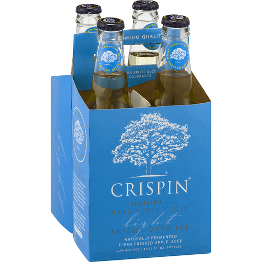 Crispin Natural Hard Apple Cider Light