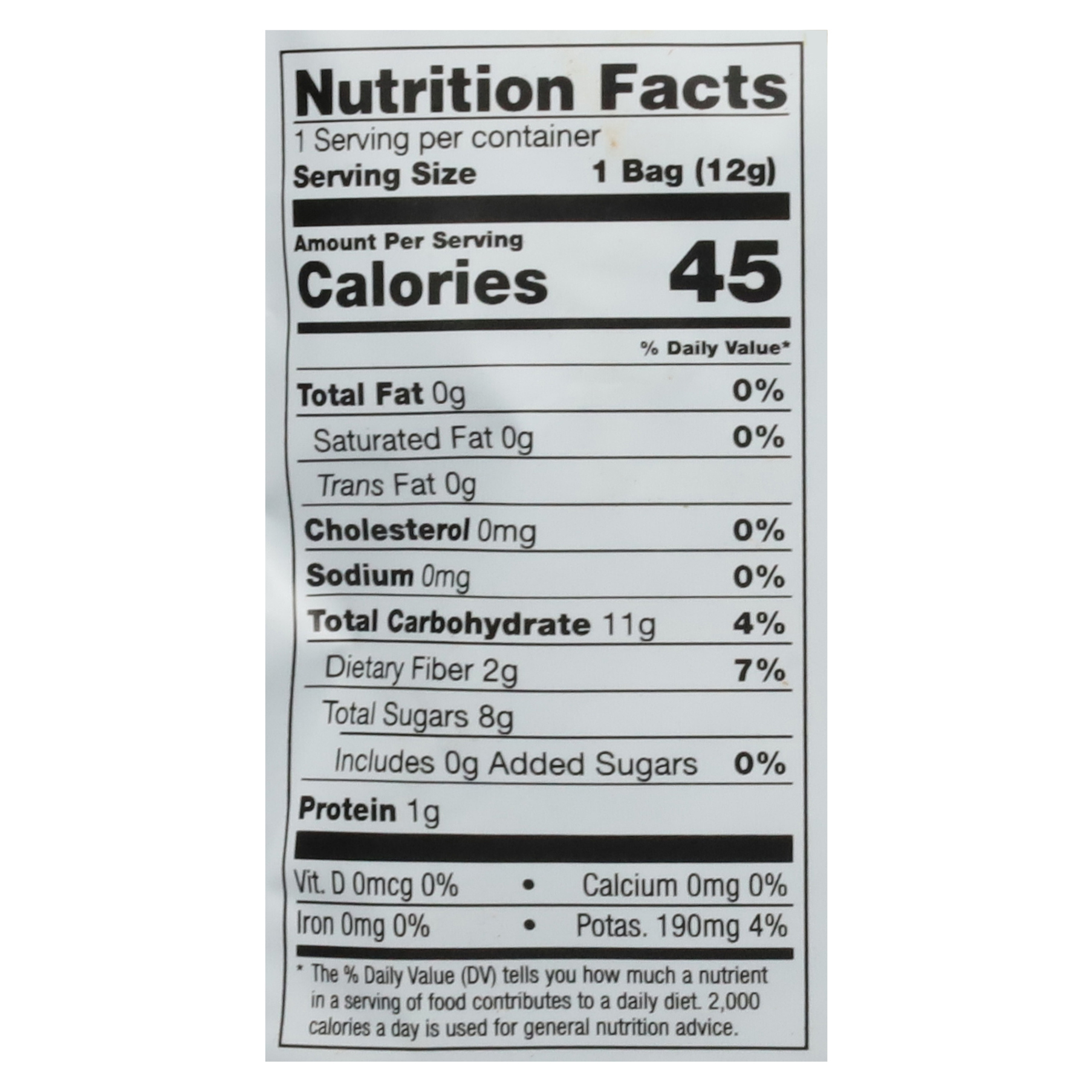 Brothers All Natural Banana Strawberry Freeze Dried Fruit Crisps