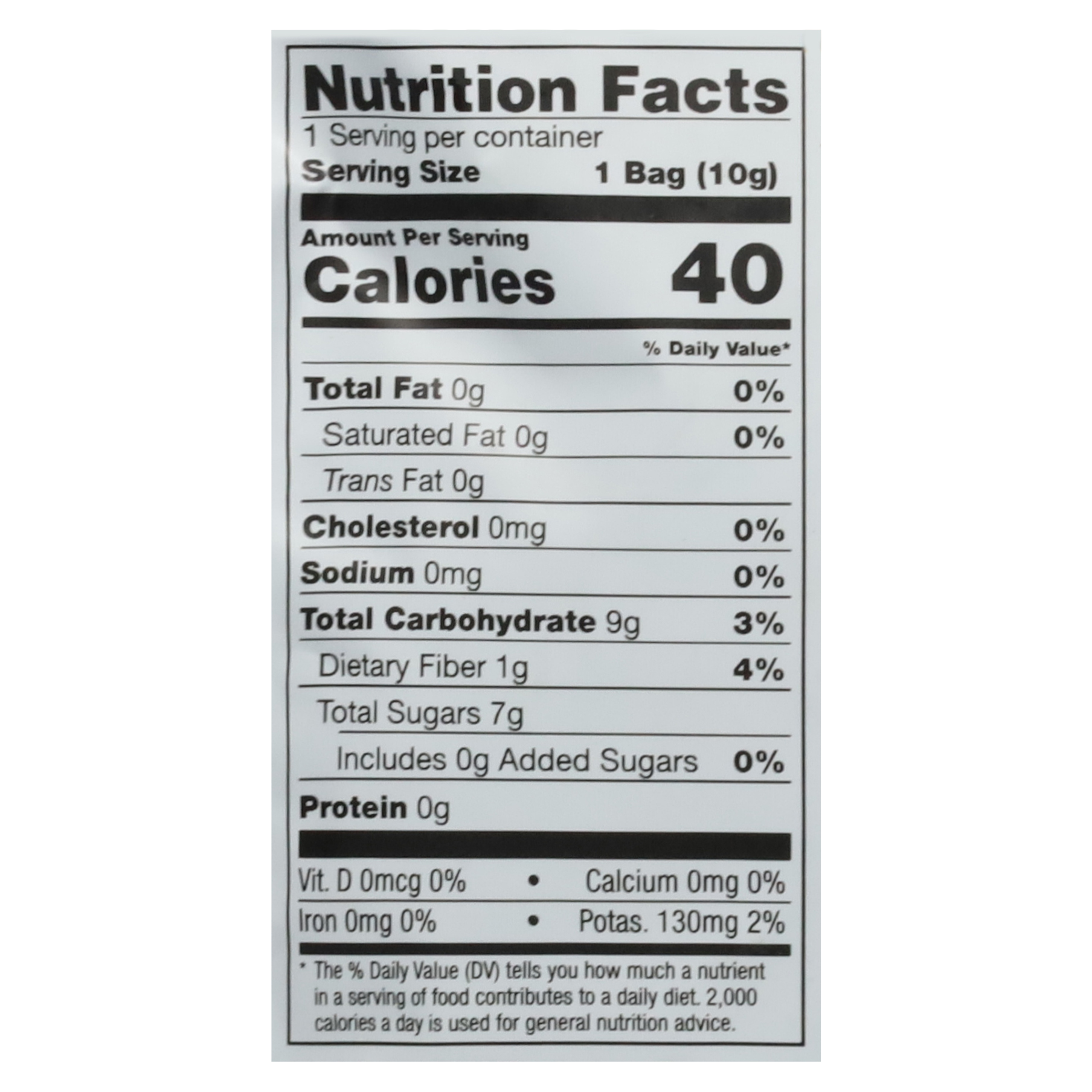 Brother's All Natural Freeze Dried Asian Pear Fruit Crisps 10g