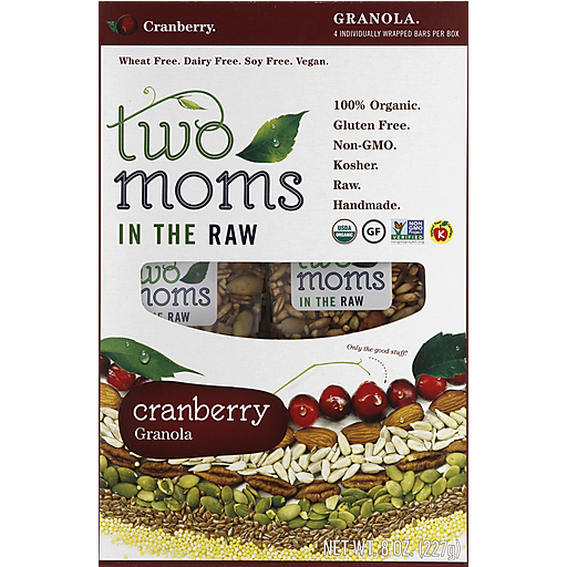 Two Moms In The Raw Granola, Cranberry