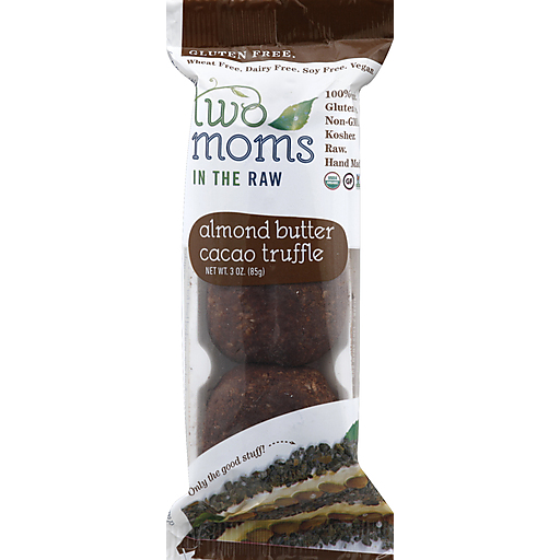 Two Moms in the Raw Cacao Truffle, Almond Butter 3 Oz