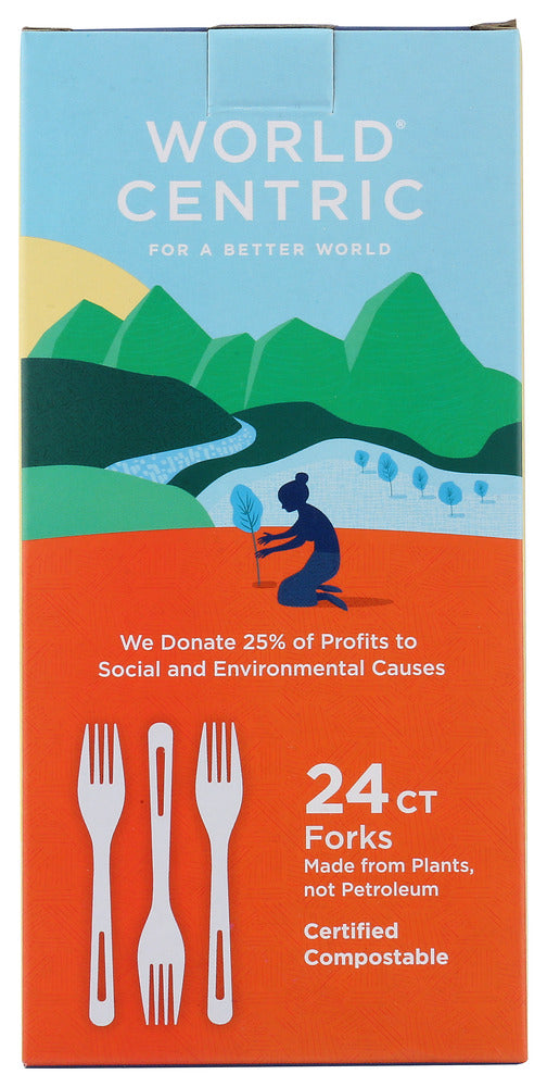 World Centric Corn Starch Forks