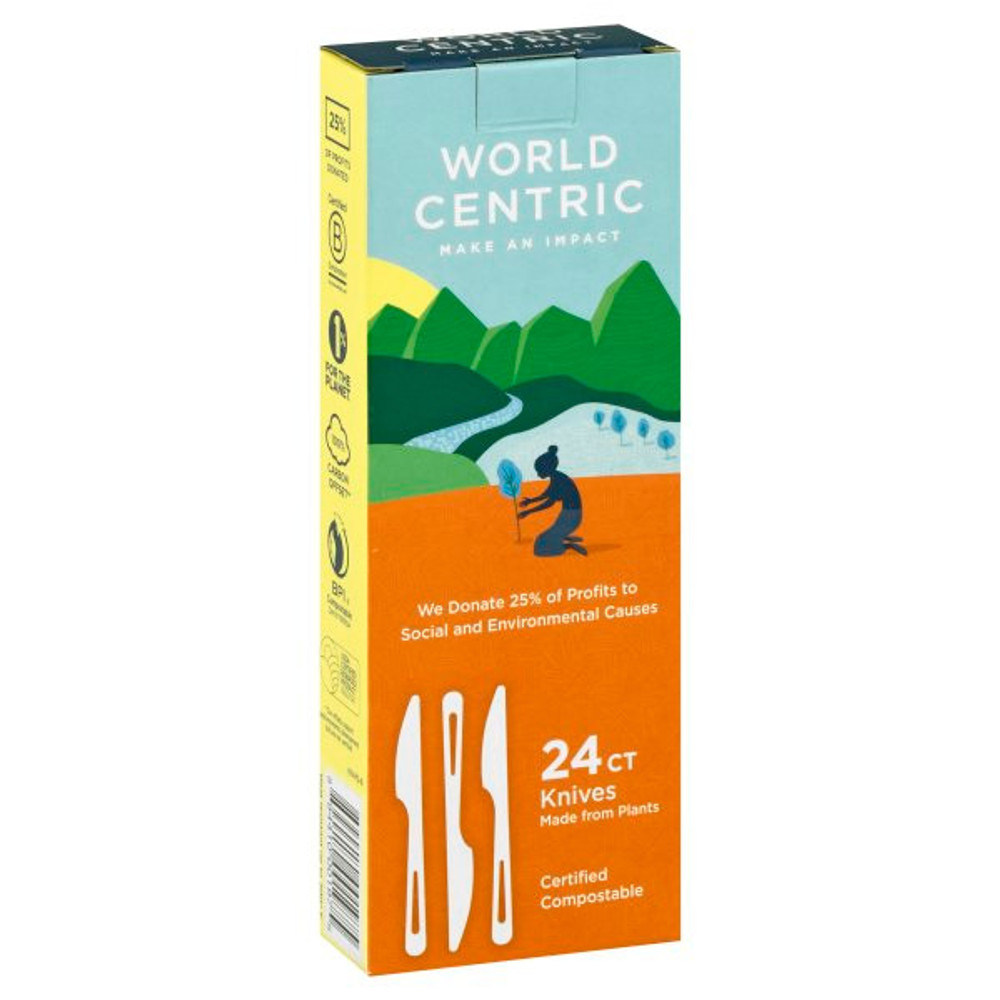 World Centric Knife Corn Starch
