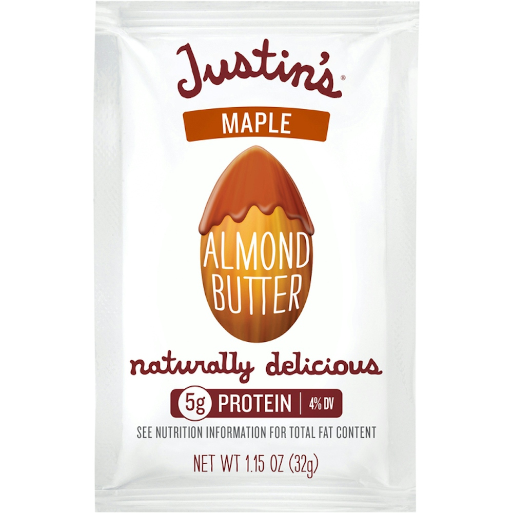 Justin's Squeeze Pack - Almond Butter - Maple - Case Of 10 - 1.15 Oz