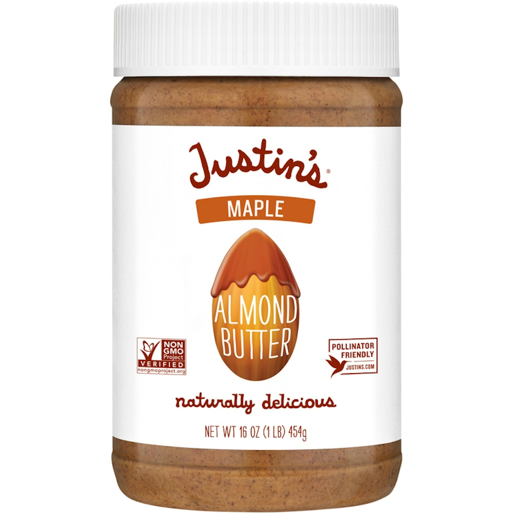 Justin's Nut Butter Natural Maple Almond ButterPlastic Jar - 16 Oz