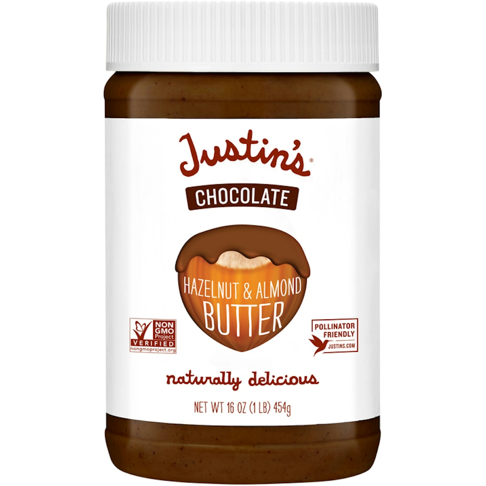 Justin's Hazelnut Butter Blend Chocolate Almond 16 Oz
