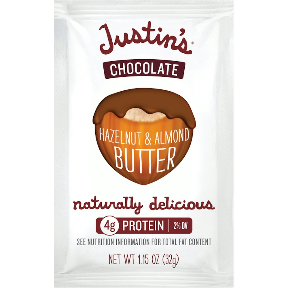 Justin's Chocolate Hazelnut And Almond Butter Blend Squeeze Pack