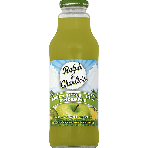 Ralph & Charlie's Apple Kiwi Pineapple Juice 18.00 Fl Oz