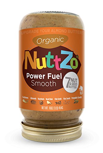 NuttZo Organic Smooth Power Fuel Seven Nut And Seed Butter, 16 Oz