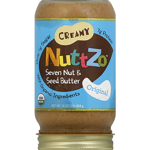 NuttZo Seven Nut & Seed Butter Smooth Original, 16 Oz