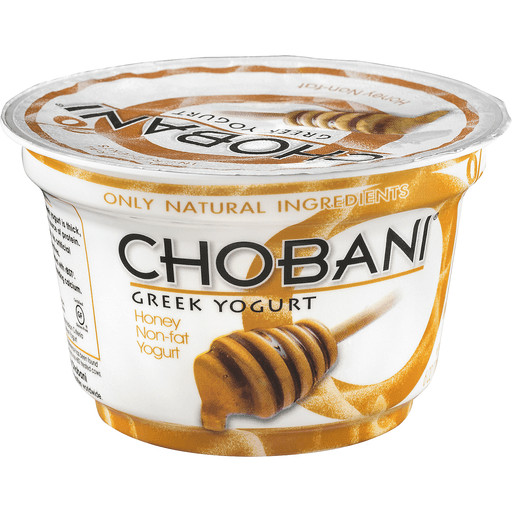 Chobani 0% Greek Yogurt Non-fat Honey